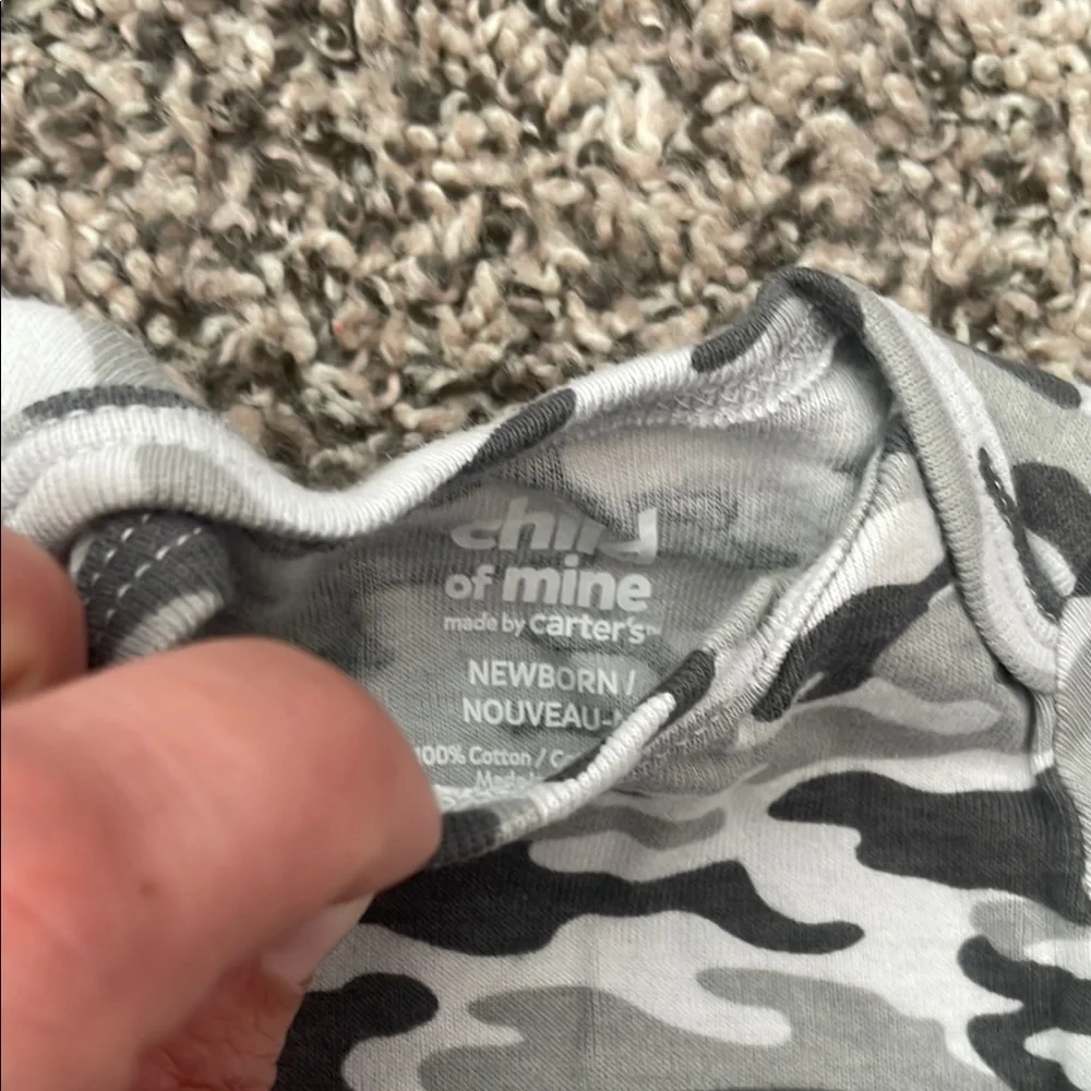 Carter's Baby Boy Matching Sets - 5 onesies, 3 pants and 1 pair of shoes!
